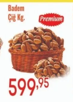 Badem Çiğ Kg.