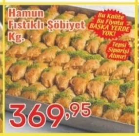 Hamun Fıstıklı Şöbiyet Kg