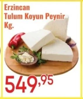 Erzincan Tulum Koyun Peynir Kg