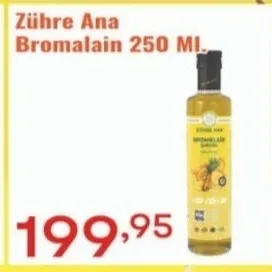 Zühre Ana Bromalain 250 Ml.