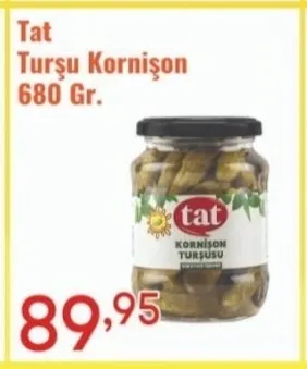 Tat Turşu Kornişon 680 Gr.