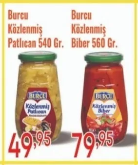 Burcu Közlenmiş Patlıcan 540 Gr.