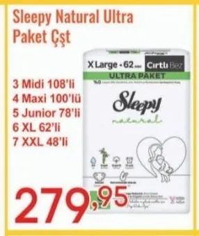 Sleepy Natural Ultra Paket Çşt