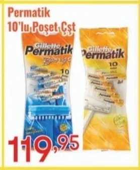 Permatik 10'Lu, Poşet Çşt