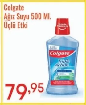Colgate Ağız Suyu 500 Ml. Üçlü Etki
