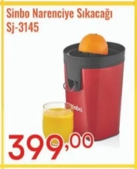 Sinbo Narenciye Sıkacağı Sj-3145