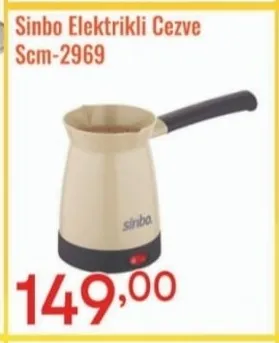 Sinbo Elektrikli Cezve Scm-2969