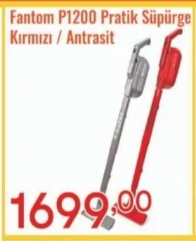 Fantom P1200 Pratik Süpürge