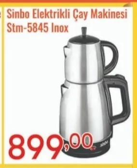 Sinbo Elektrikli Çay Makinesi