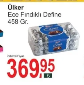 Ülker Ece Fındıklı Define 458 Gr.