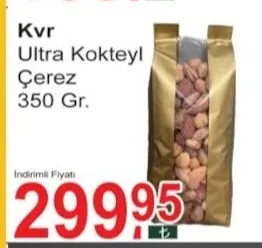 Kvr Ultra Kokteyl Çerez 350 Gr.