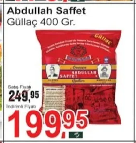 Abdullah Saffet Güllaç 400 Gr.