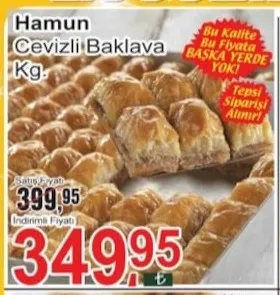 Hamun Cevizli Baklava Kg