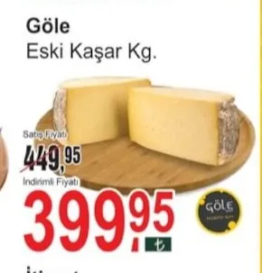 Göle Eski Kaşar Kg