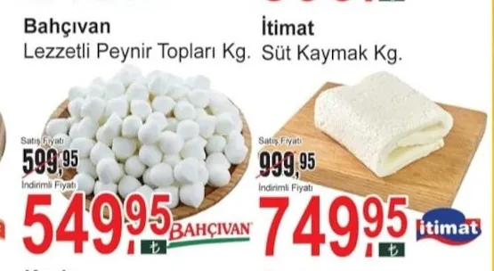 Bahçıvan Lezzetli Peynir Topları Kg