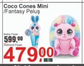Coco Cones Mini /Fantasy Peluş