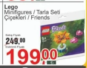 Lego Minifigures / Tarla Seti Çiçekleri / Friends