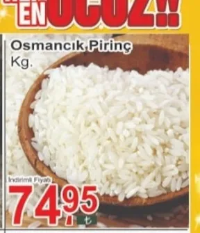 Osmancık Pirinç Kg.
