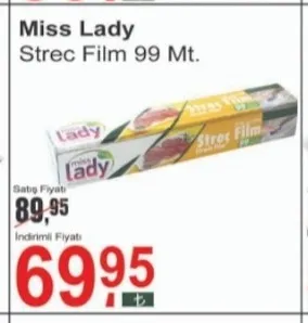 Miss Lady Streç Film 99 Mt.