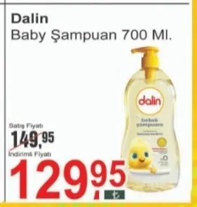 Dalin Baby Şampuan 700 Ml.
