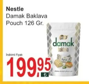 Nestle Damak Baklava Pouch 126 Gr.