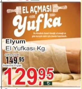 Elyum El Yufkası Kg.