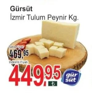 Gürsüt İzmir Tulum Peynir Kg