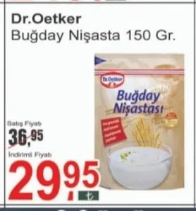 Dr. Oetker Buğday Nişasta 150 Gr.