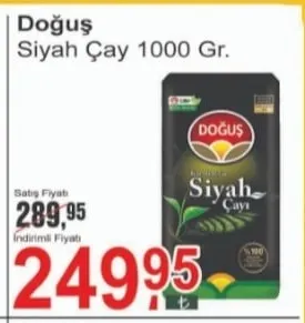 Doğuş Siyah Çay 1000 Gr.