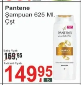Pantene Şampuan 625 Ml