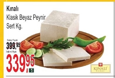 Kınalı Klasik Beyaz Peynir Sert Kg.