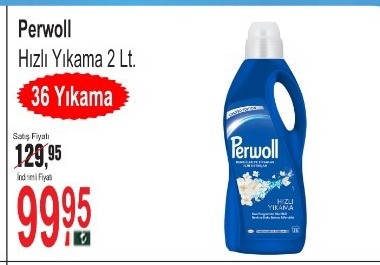 Perwoll Hızlı Yıkama 2 Lt
