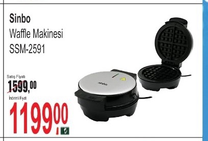 Sinbo Waffle Makinesi Ssm-2591