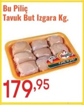 Bu Piliç Tavuk But Izgara Kg