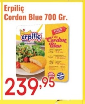 Erpiliç Cordon Blue 700 Gr