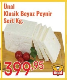 Ünal Klasik Beyaz Peynir Sert Kg.