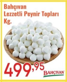 Bahçıvan Lezzetli Peynir Topları Kg.