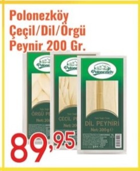Polonezköy Çeçil/Dil/Örgü Peynir 200 Gr.