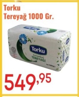 Torku Tereyağ 1000 Gr.