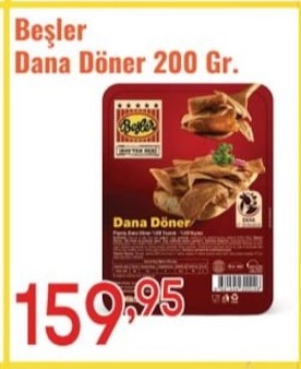 Beşler Dana Döner 200 Gr.