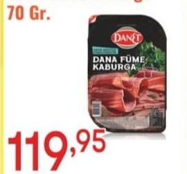 Danet Dana Füme Kaburga 70 Gr.