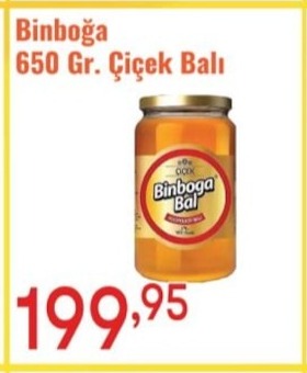 Binboğa 650 Gr. Çiçek Balı