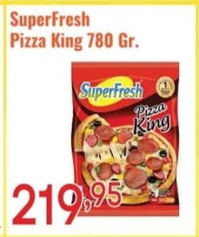 Superfresh Pizza King 780 Gr.