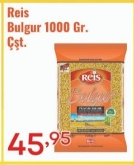 Reis Bulgur 1000 Gr Çşt