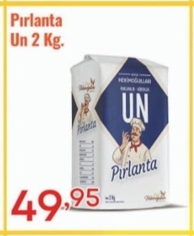 Pırlanta Un 2 Kg.