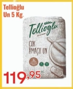Tellioğlu Un 5 Kg.