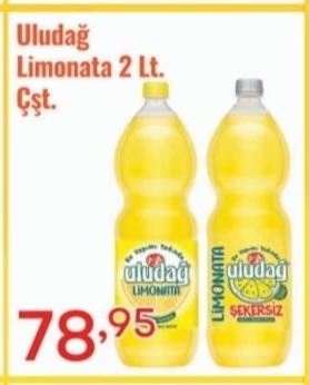 Uludağ Limonata 2 Lt