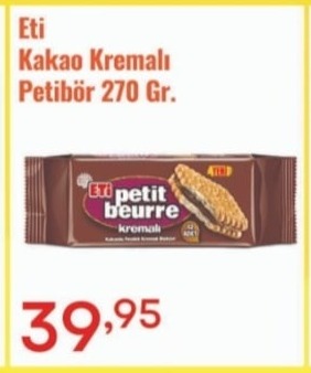 Eti Kakao Kremalı Petibör 270 Gr