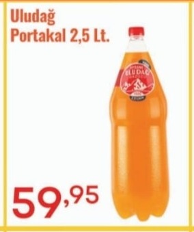 Uludağ Portakal 2,5 Lt