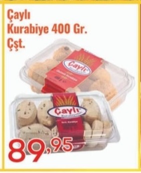Çaylı Kurabiye 400 Gr